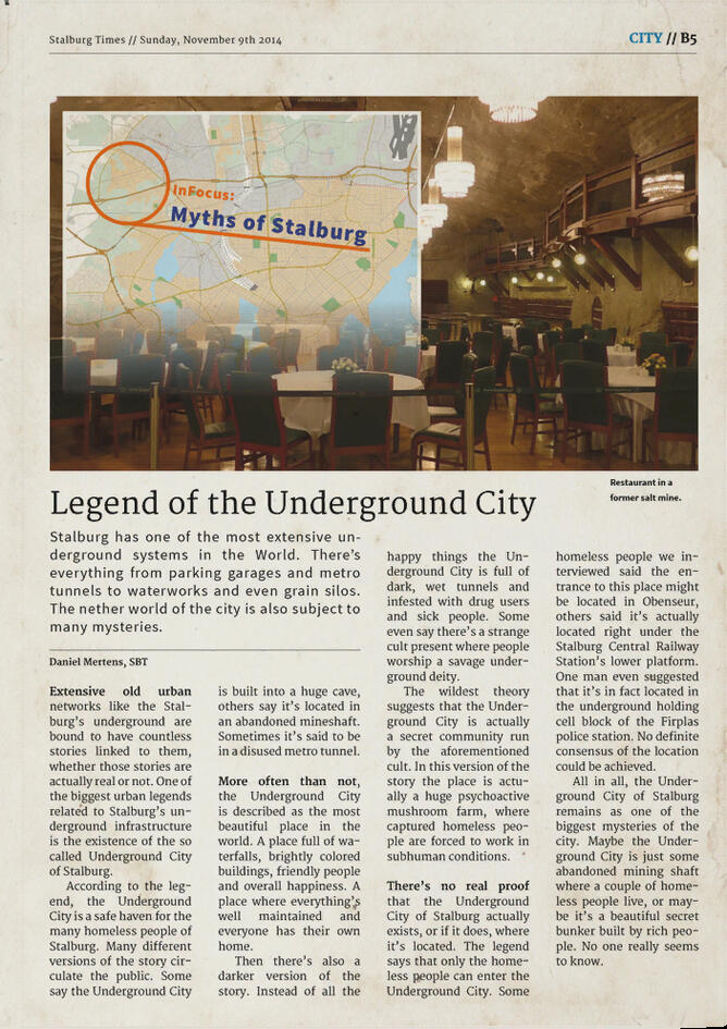 Issue 2014-11-09 - Legend of the Underground City