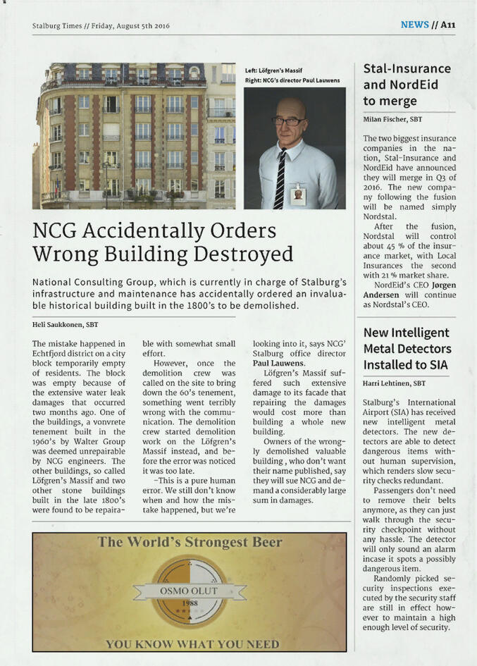 Issue 2016-08-05 - NCG Building Demolition